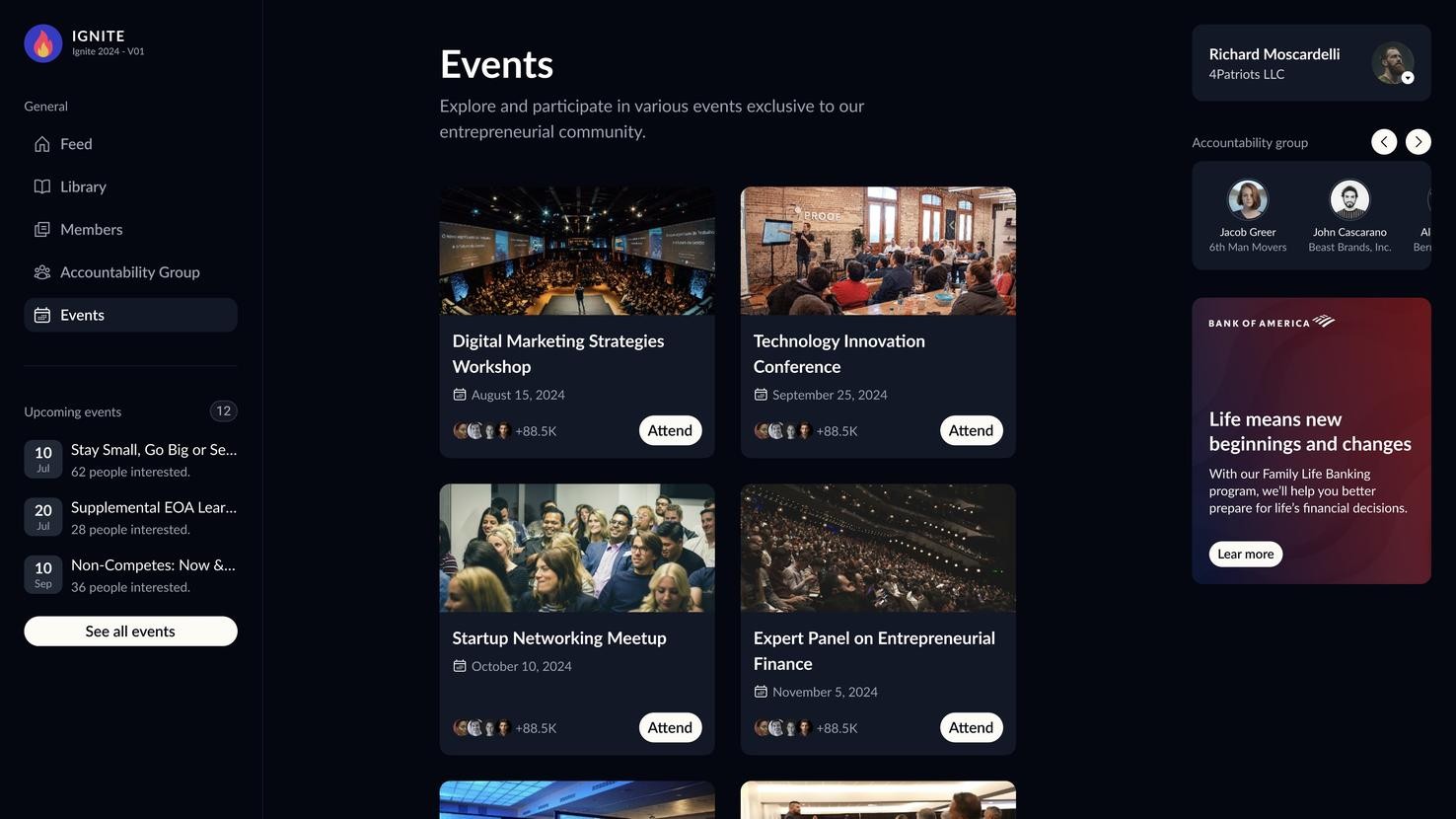 Connect, Learn, and Grow