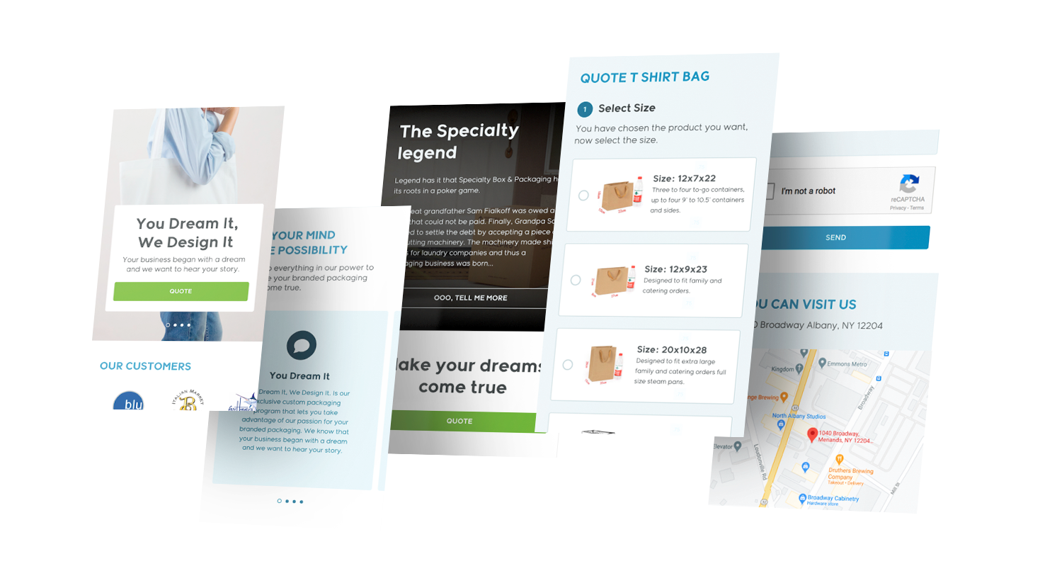 Online quoting system