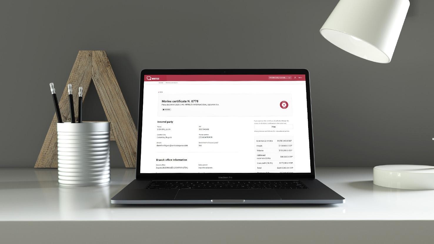 Data management system for insurance brokers