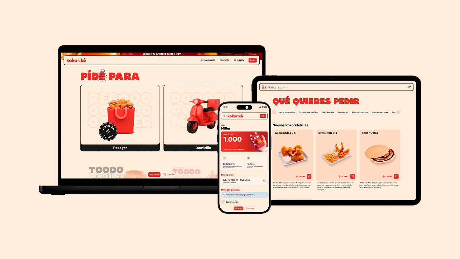 Order your favorite Kokoriko online, fast and easy