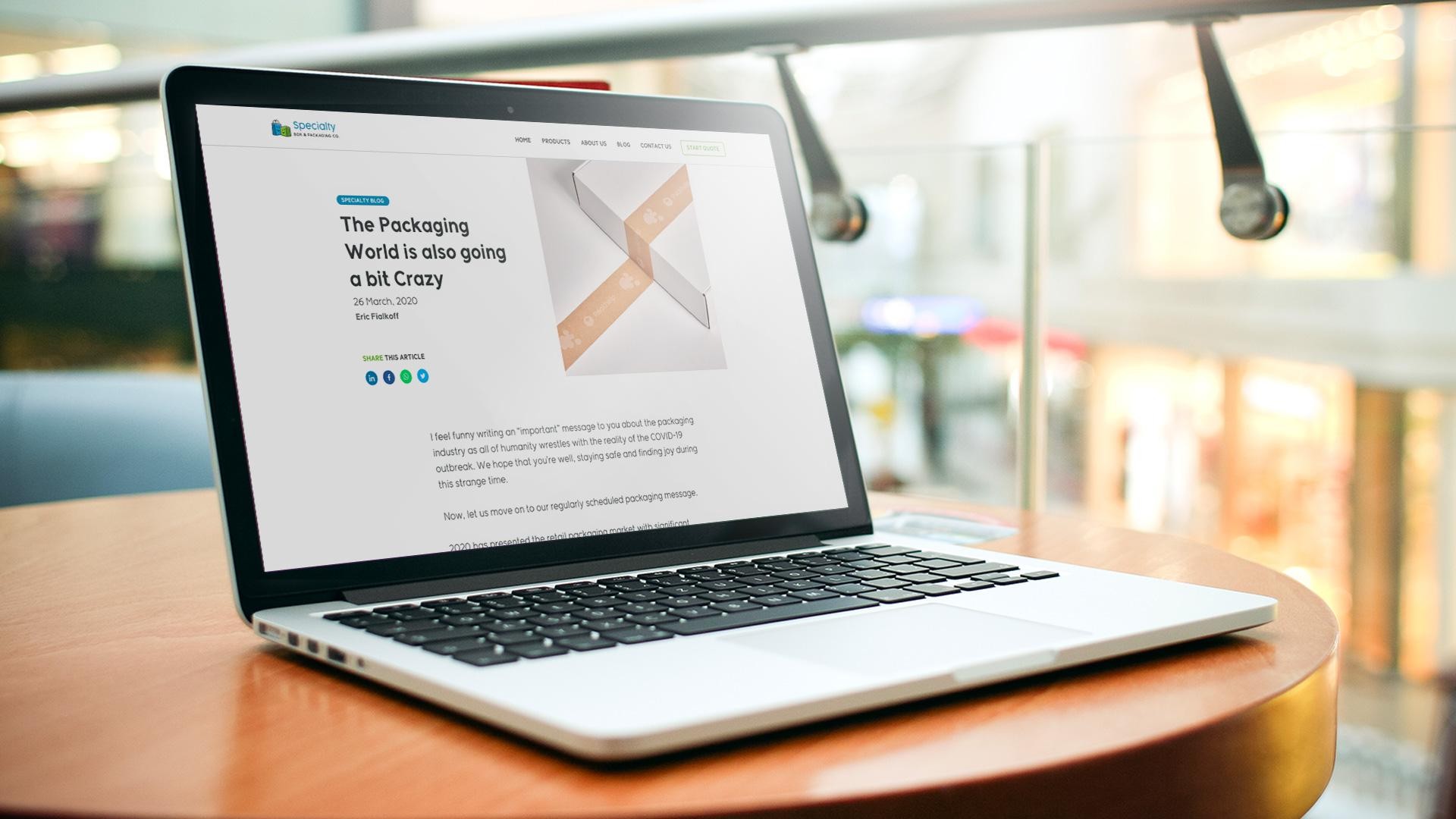 Online quoting system