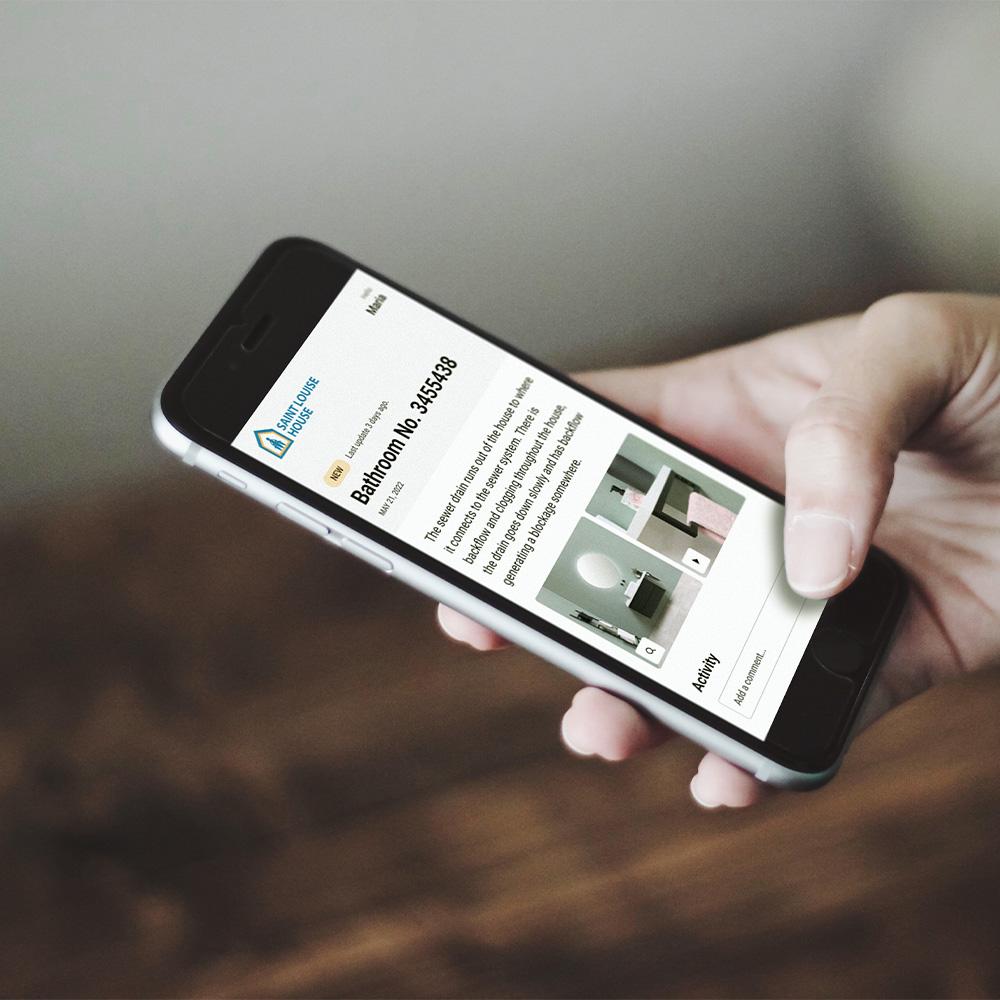 Saint Louse House - Service Request Ticket Portal